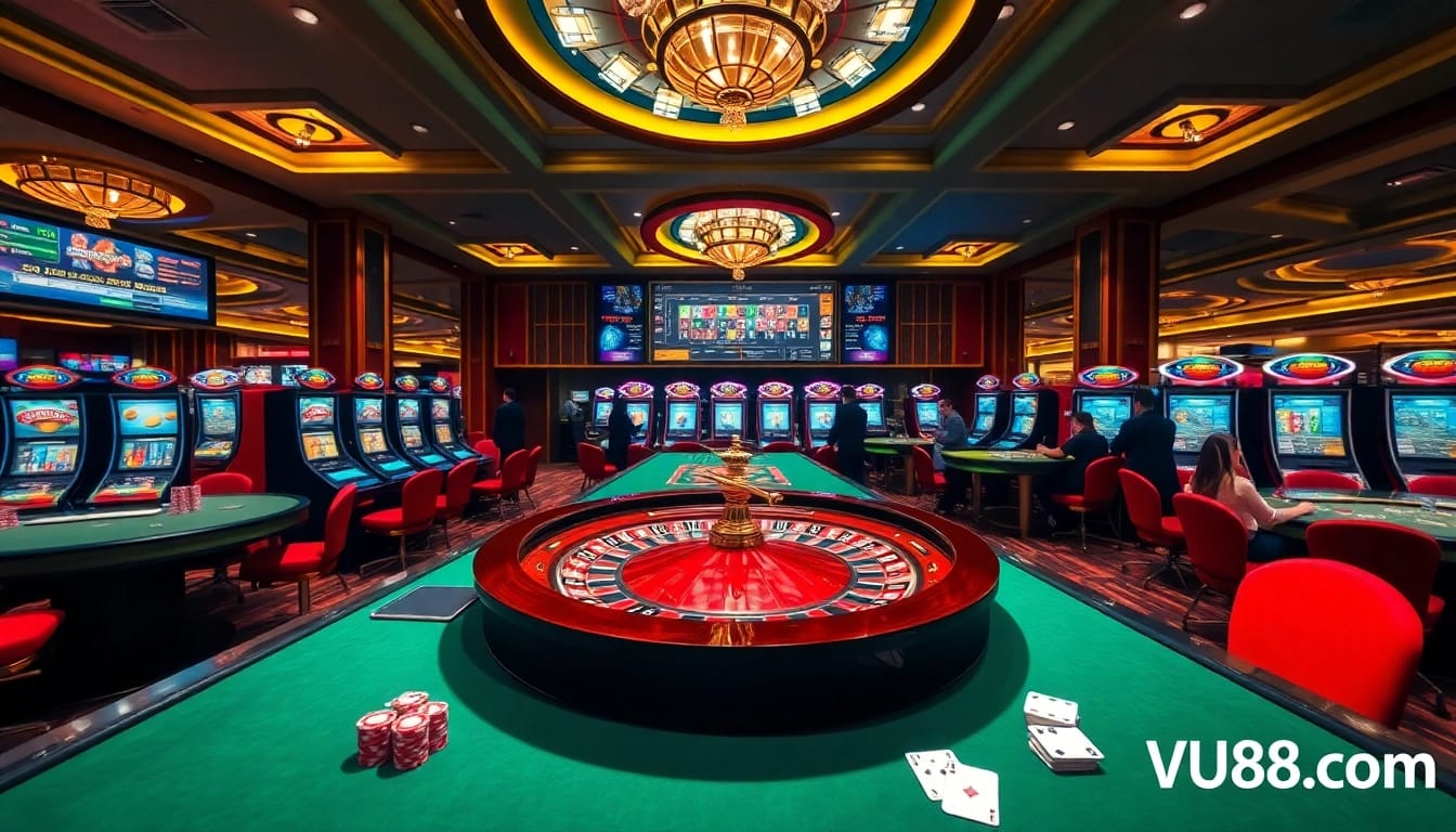 Experience the excitement of winning at VU88 com with vibrant casino games and a luxurious atmosphere.