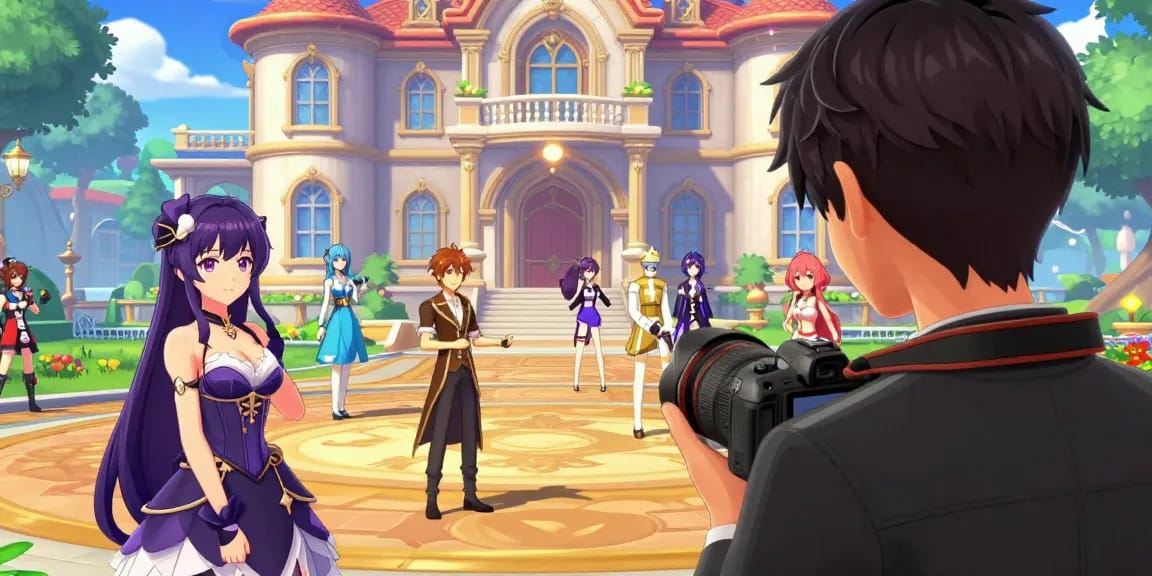 Interactive scene demonstrating degrees of lewdity in a vibrant adult visual novel game with engaging character interactions.