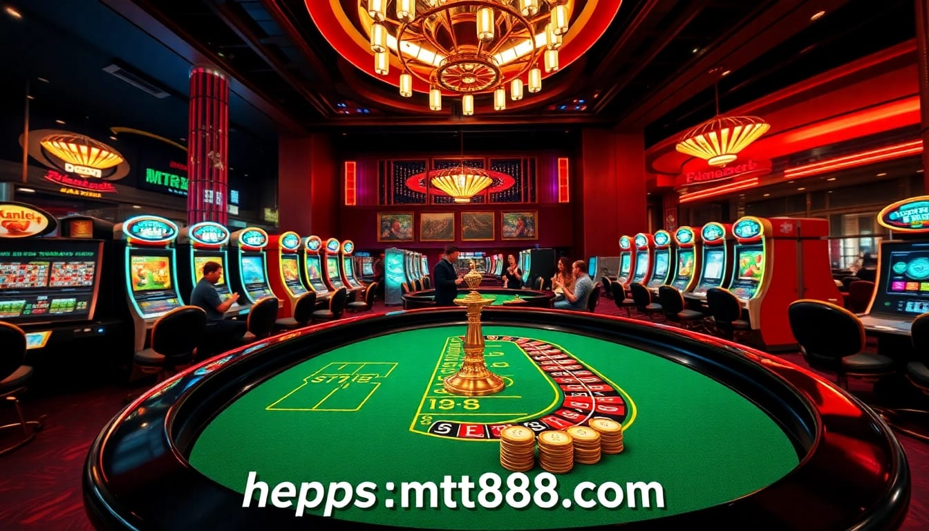 Experience thrilling online gaming with https://mtr888.com/ featuring vibrant roulette tables and exciting jackpots.
