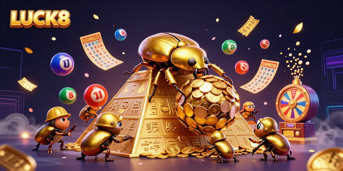 LUCK8 tăng cơ hội chiến thắng với những con bọ vàng và biểu tượng xổ số sôi động