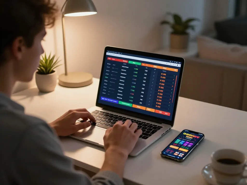 Place strategic bets on Link da88 chính thức using a live betting interface at home.