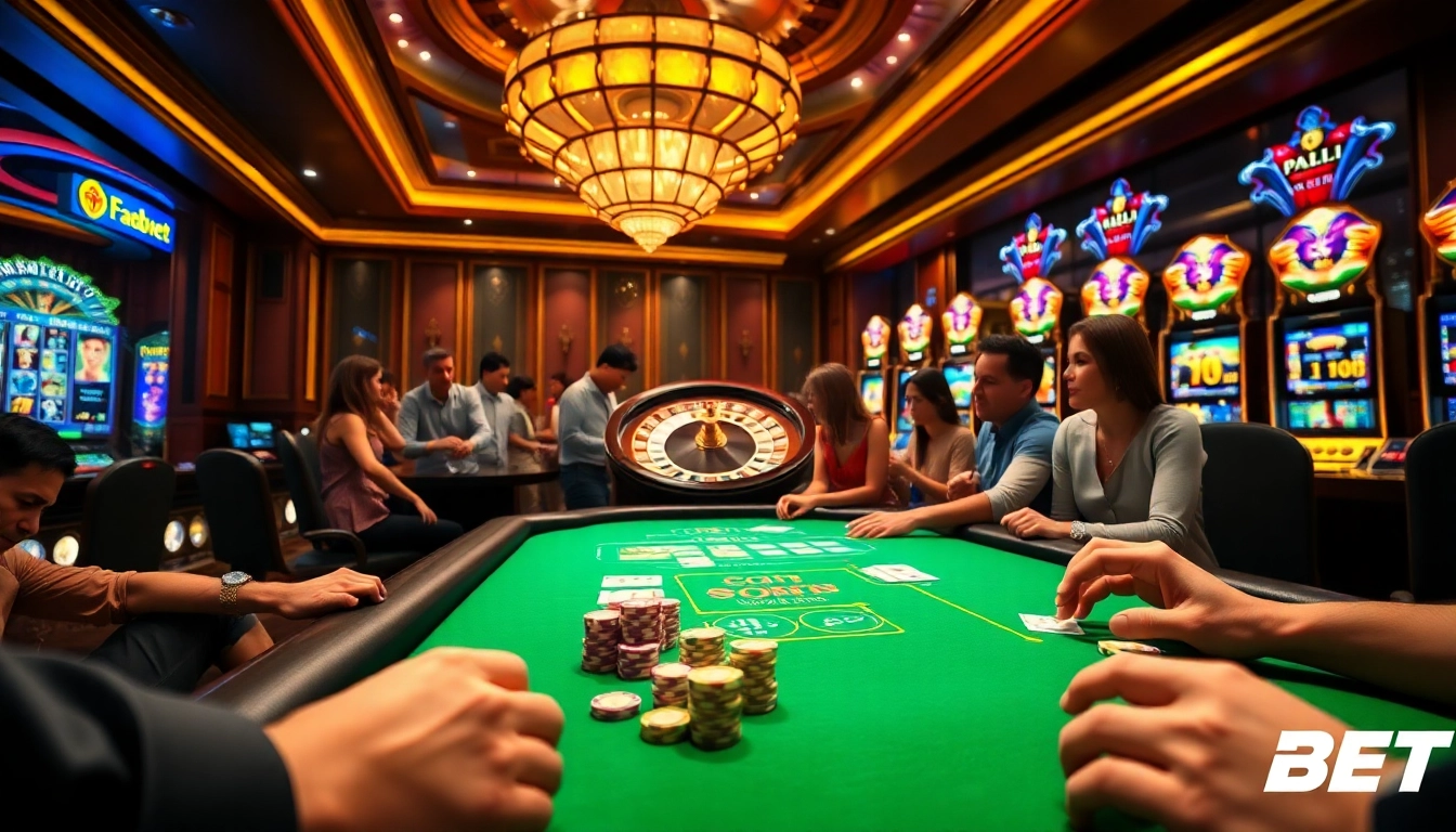 F88BET offers an exciting casino experience with vibrant gaming tables and chance to win big!