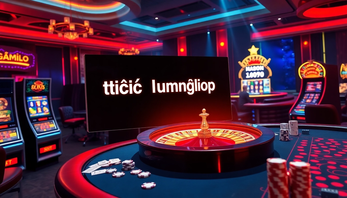 Experience the thrill of online gambling with a dynamic gaming interface "trực tiếp luongson", capturing the excitement of betting.