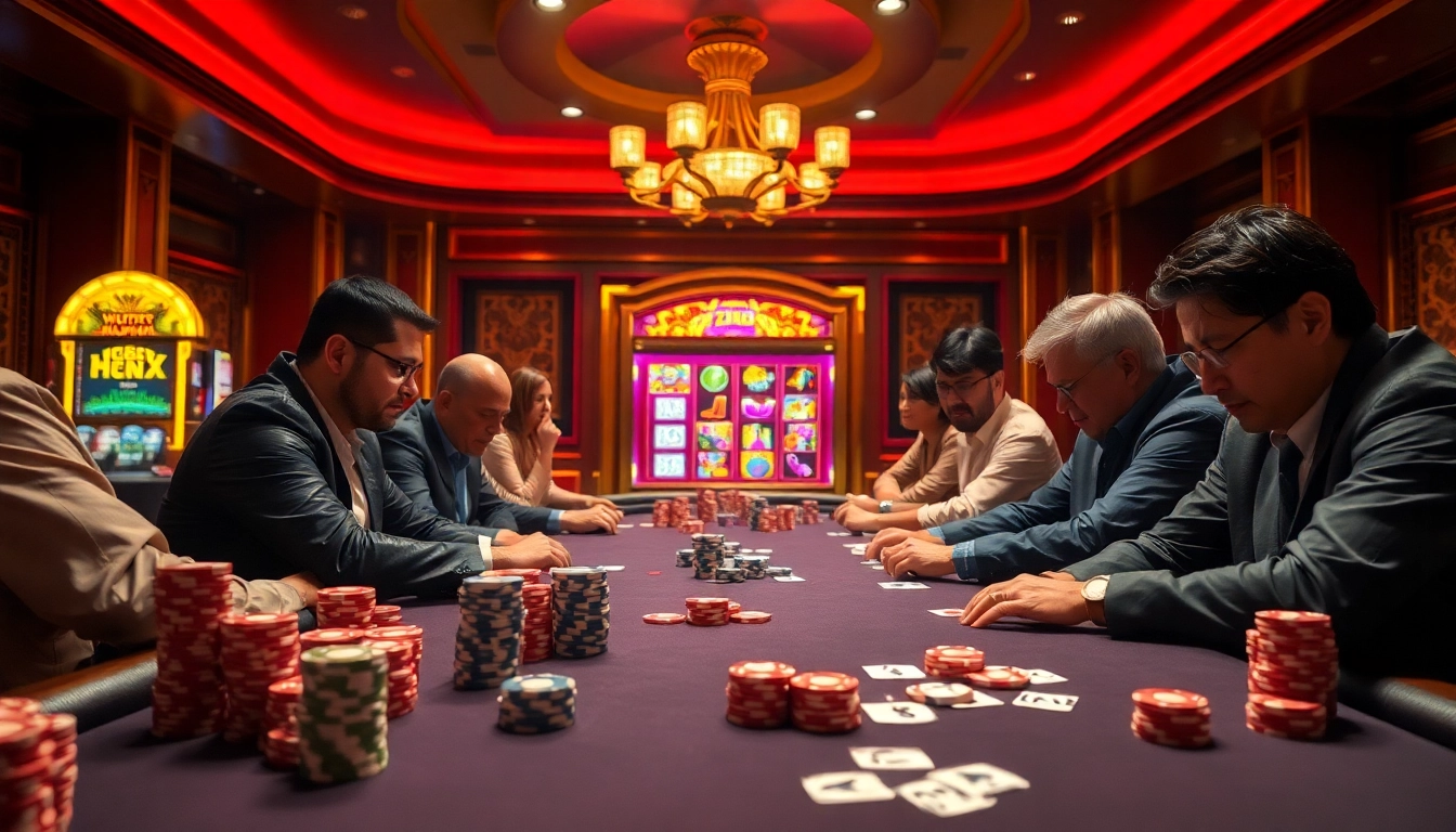Experience the luxury of gaming at zx88 com with high-stakes poker action and vibrant slot machines.