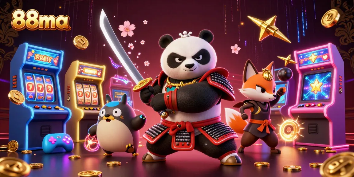 Experience thrilling gaming with 88ma featuring dynamic characters and vibrant casino elements.