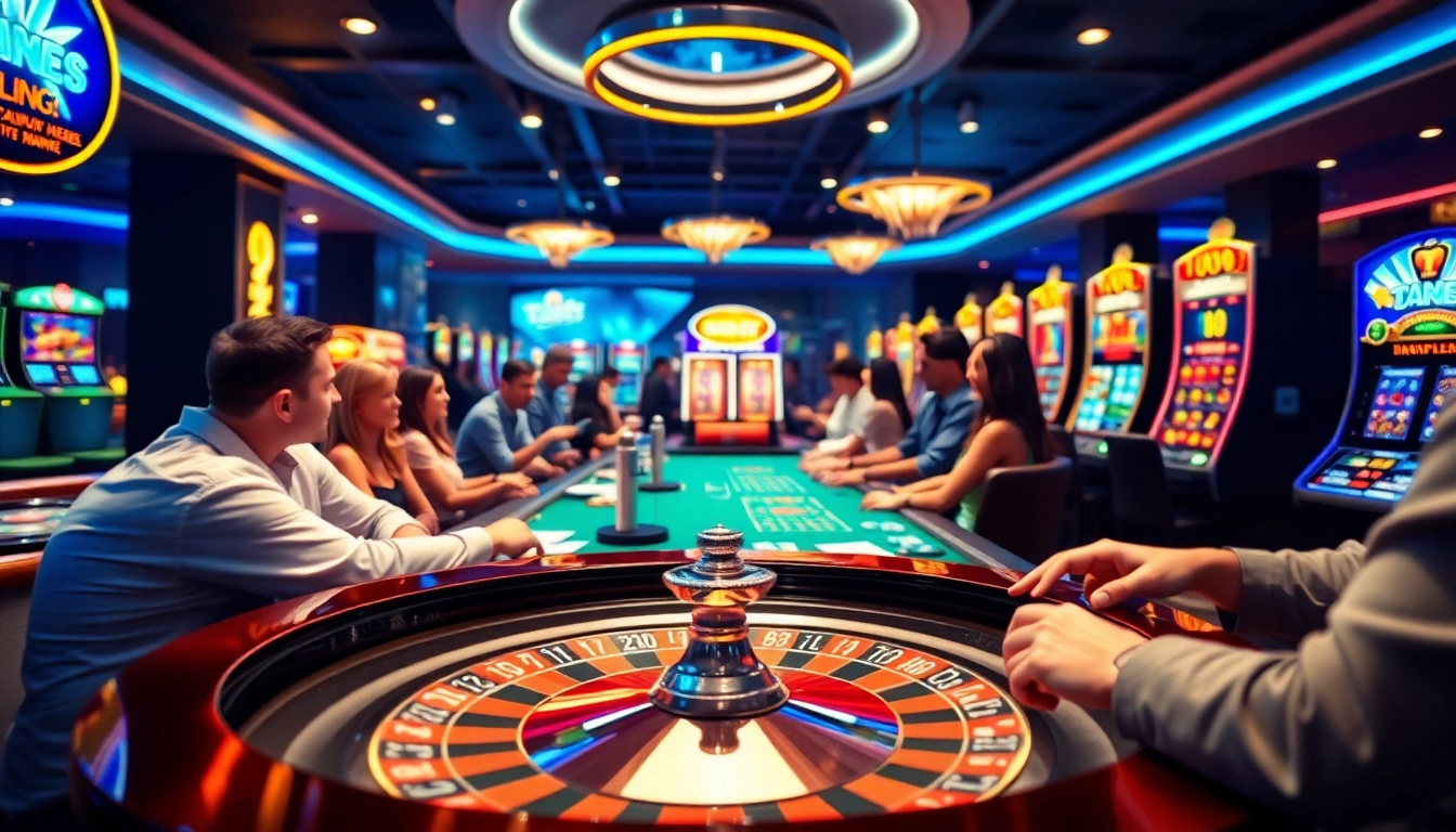 Experience thrilling gameplay at BL555 with vibrant casino tables and dynamic gaming interfaces.