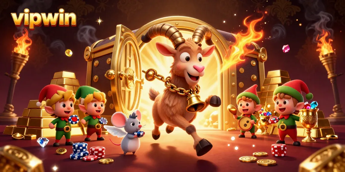 Experience thrilling moments at vipwin with characters in an engaging, lively casino environment.