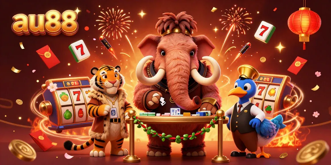 Experience thrilling games at au88 with vibrant 3D casino characters and rich graphical elements.