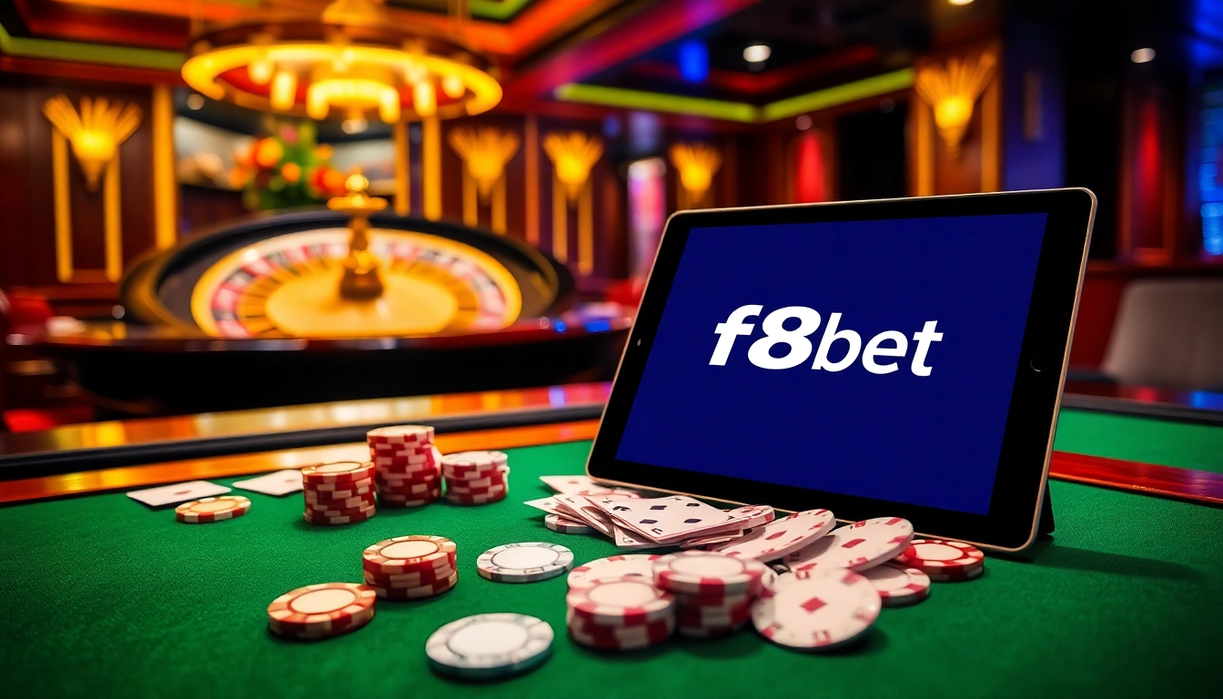 Experience the thrill of winning at f8bet.com with vibrant casino visuals and gameplay.