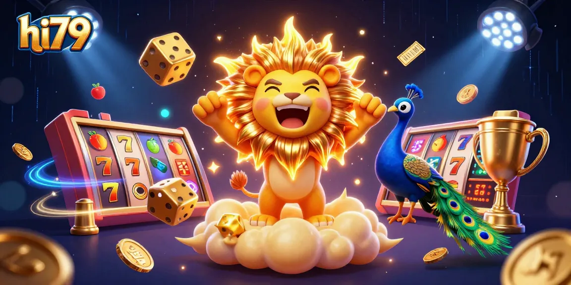 Engage in thrilling hi79 slot action with vibrant characters and dynamic elements.