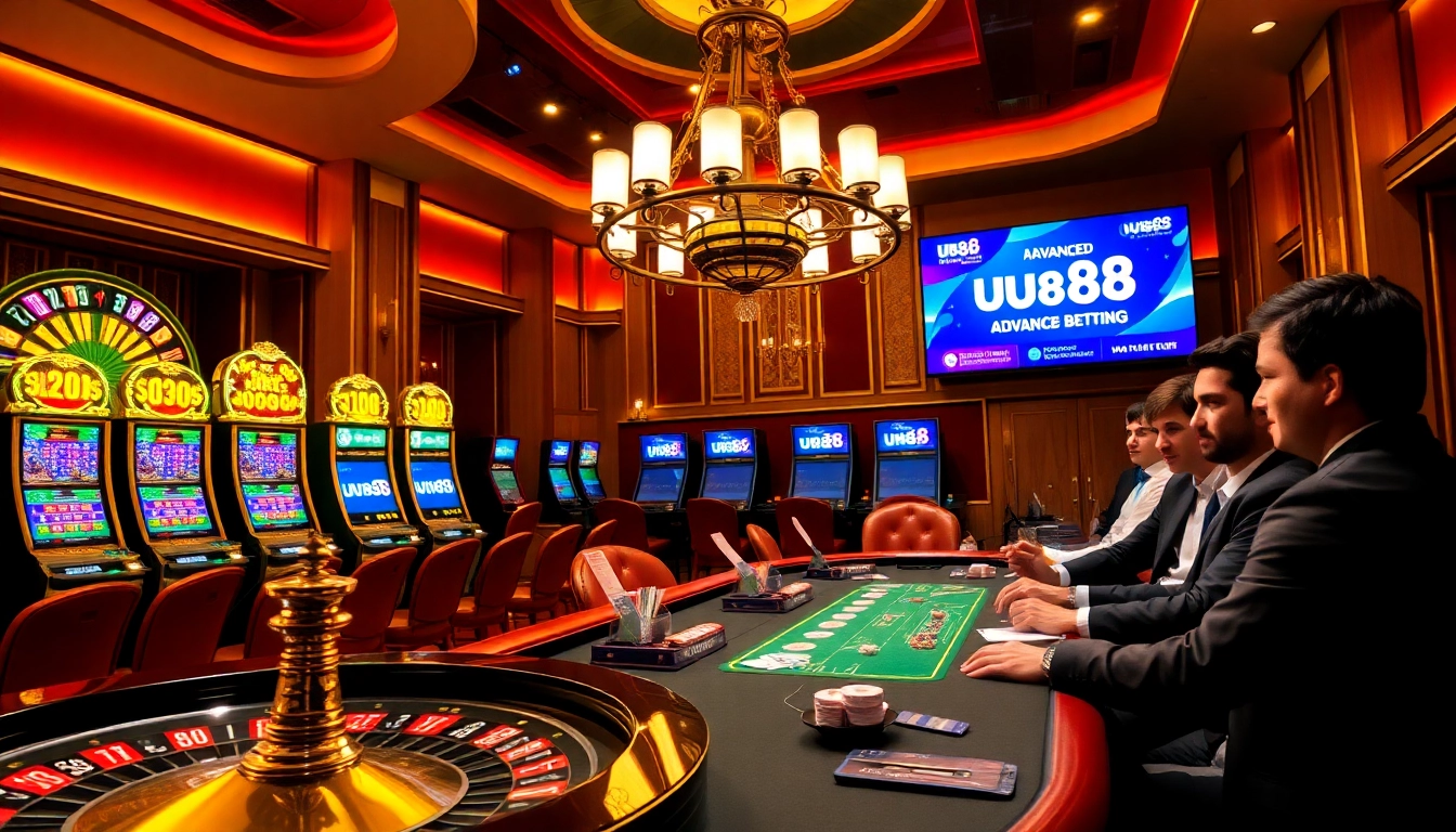 Experience thrilling gameplay at UU88, where high-stakes poker meets exciting online gambling.