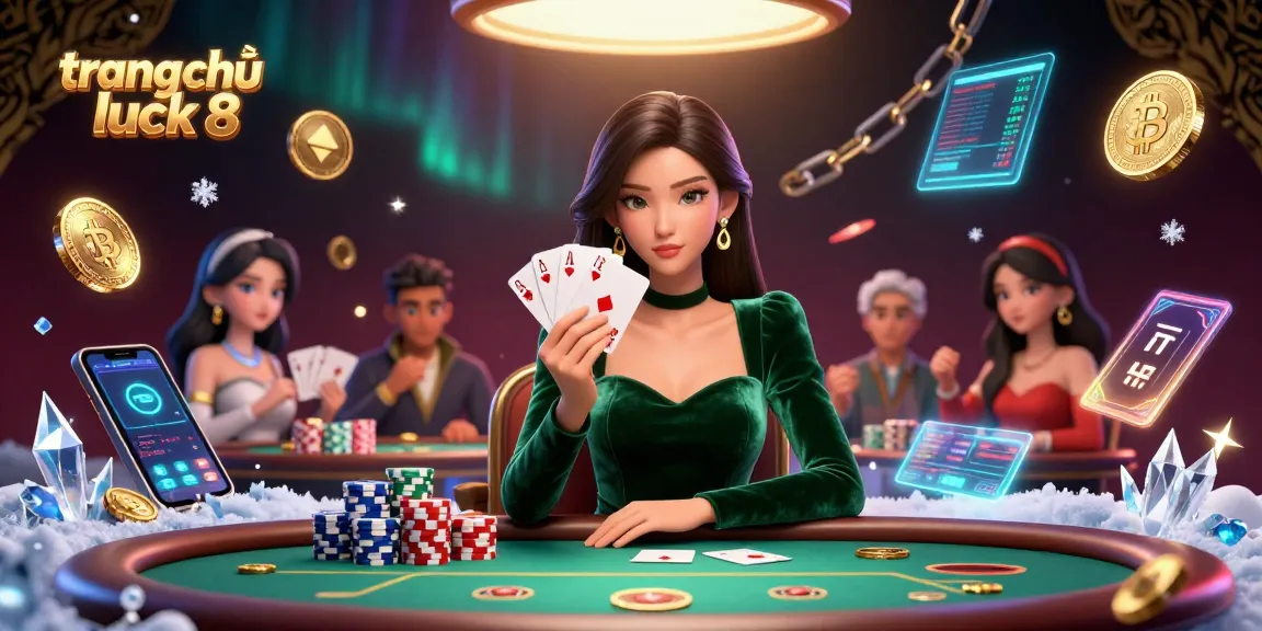 Experience the excitement at trang chủ luck 8 with our stunning casino scene showcasing poker strategy and vibrant elements.