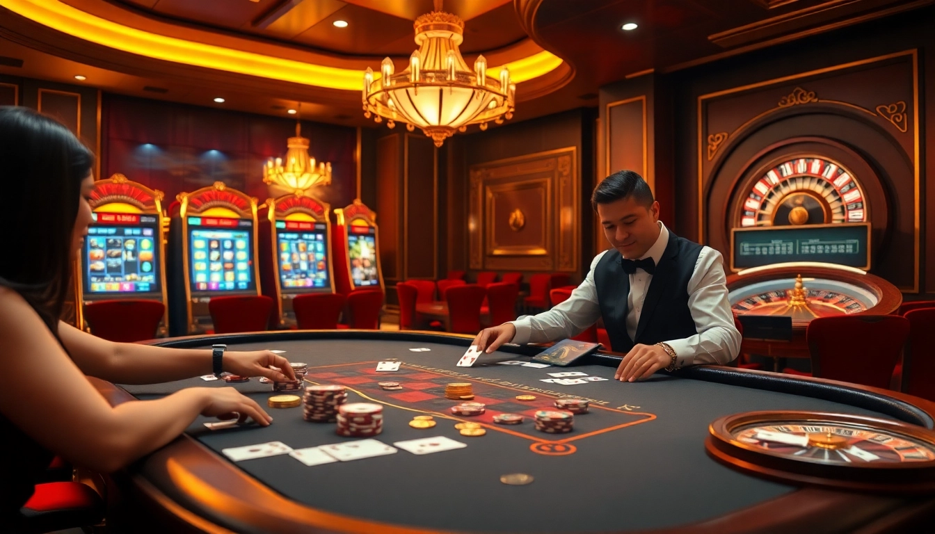 Experience high-stakes excitement at trang chủ daga with luxurious casino gaming elements.