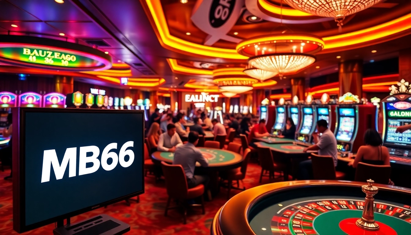 Experience the thrill of gambling at MB66 with vibrant casino games and excitement.