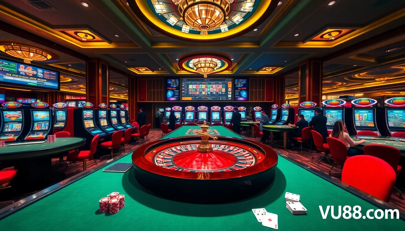 Experience the excitement of winning at VU88 com with vibrant casino games and a luxurious atmosphere.