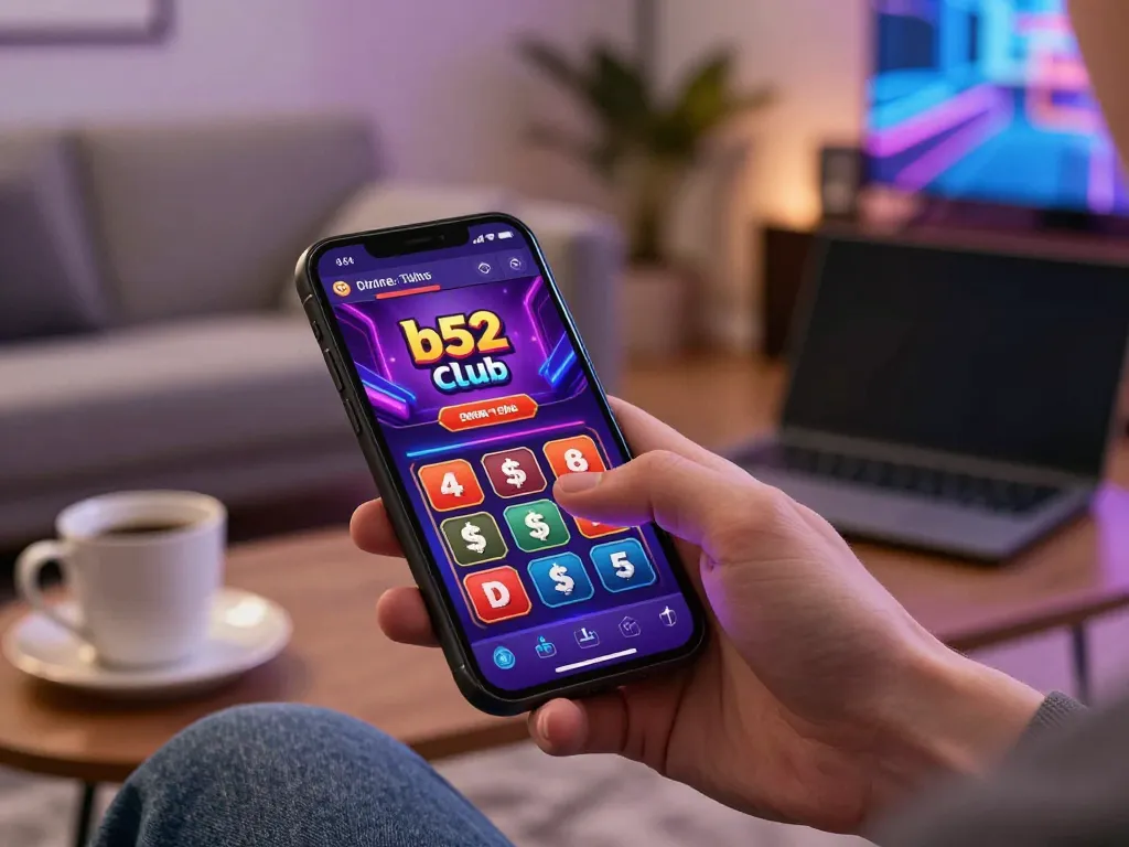 Bidding on exciting games at B52 club mobile app for an engaging online gaming experience.