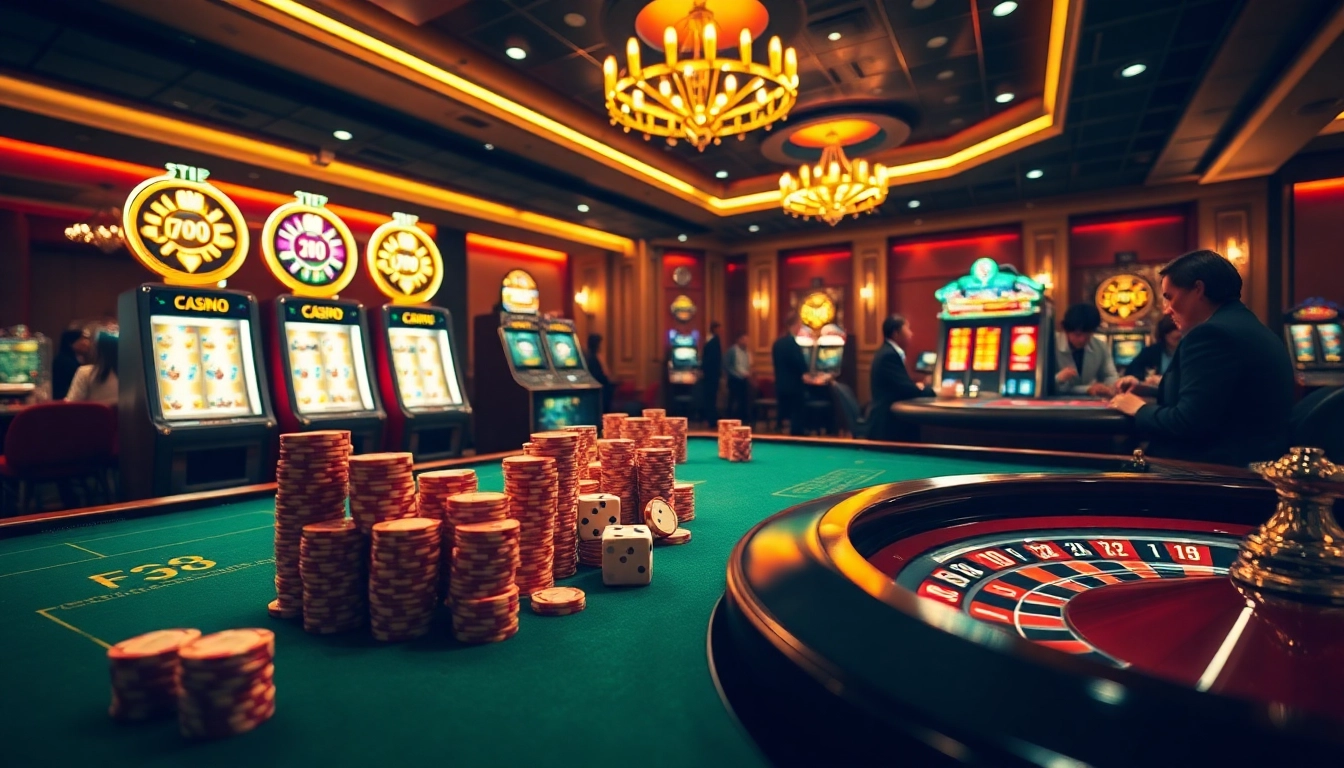 Experience the excitement of nhà cái uy tín F168 with luxury casino tables and engaging gameplay.
