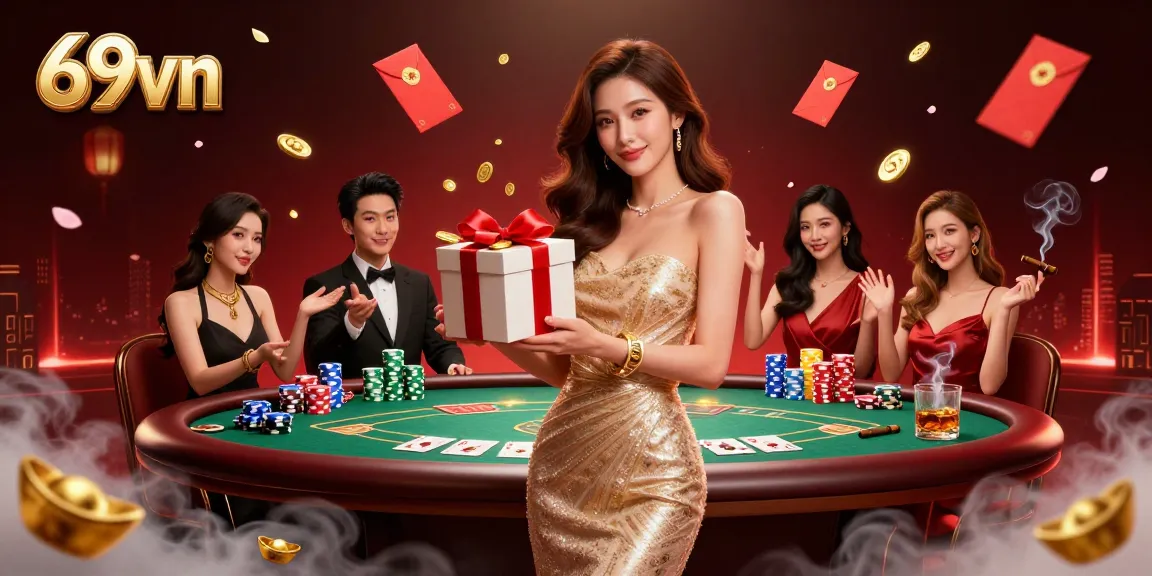 Experience thrilling gaming action at 69vn with a captivating casino theme and stunning visuals.