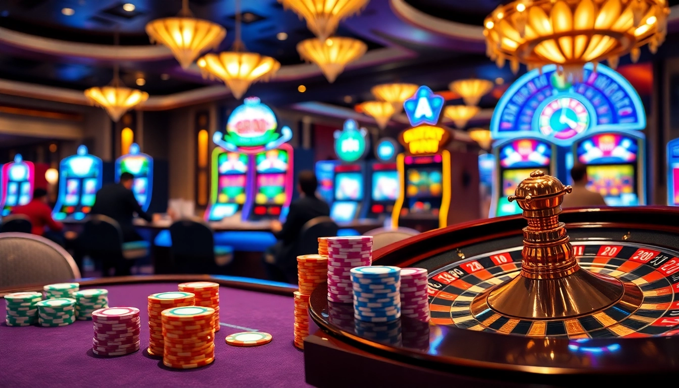 Experience thrilling gameplay at thabet newba5 with vibrant poker and roulette action.