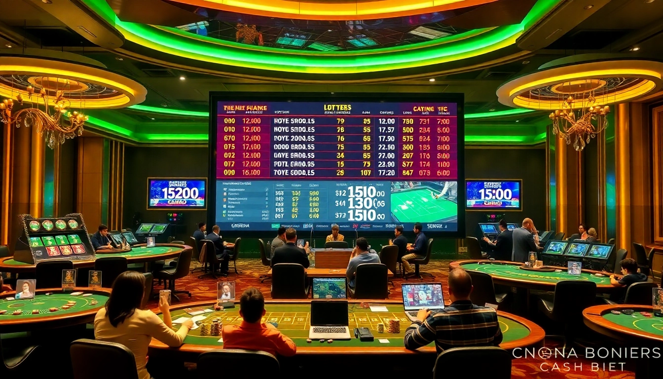 Experience the thrill of kèo nhà cái hôm nay with vibrant casino visuals.