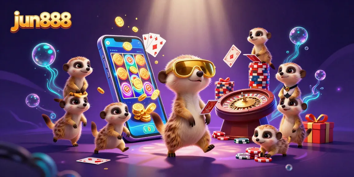 Go wild with jun888 gaming as meerkats run a vibrant casino operation packed with excitement.