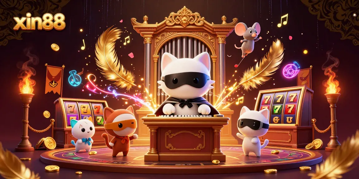 Experience the vibrant world of xin88 with dynamic casino elements and engaging characters in action.
