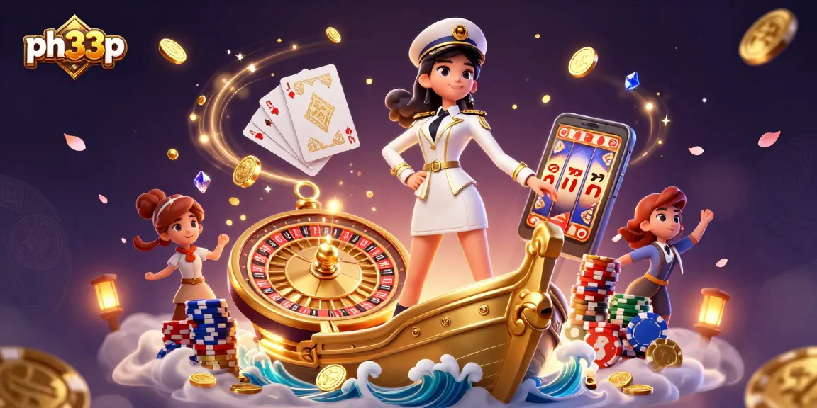 Spin to win with ph33p, showcasing vibrant casino elements and engaging gameplay.