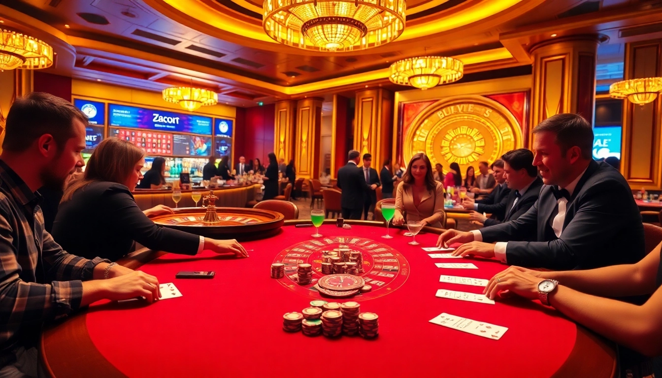 Experience the thrill of casino gaming at https://da88j.com/ with players enjoying a poker game.