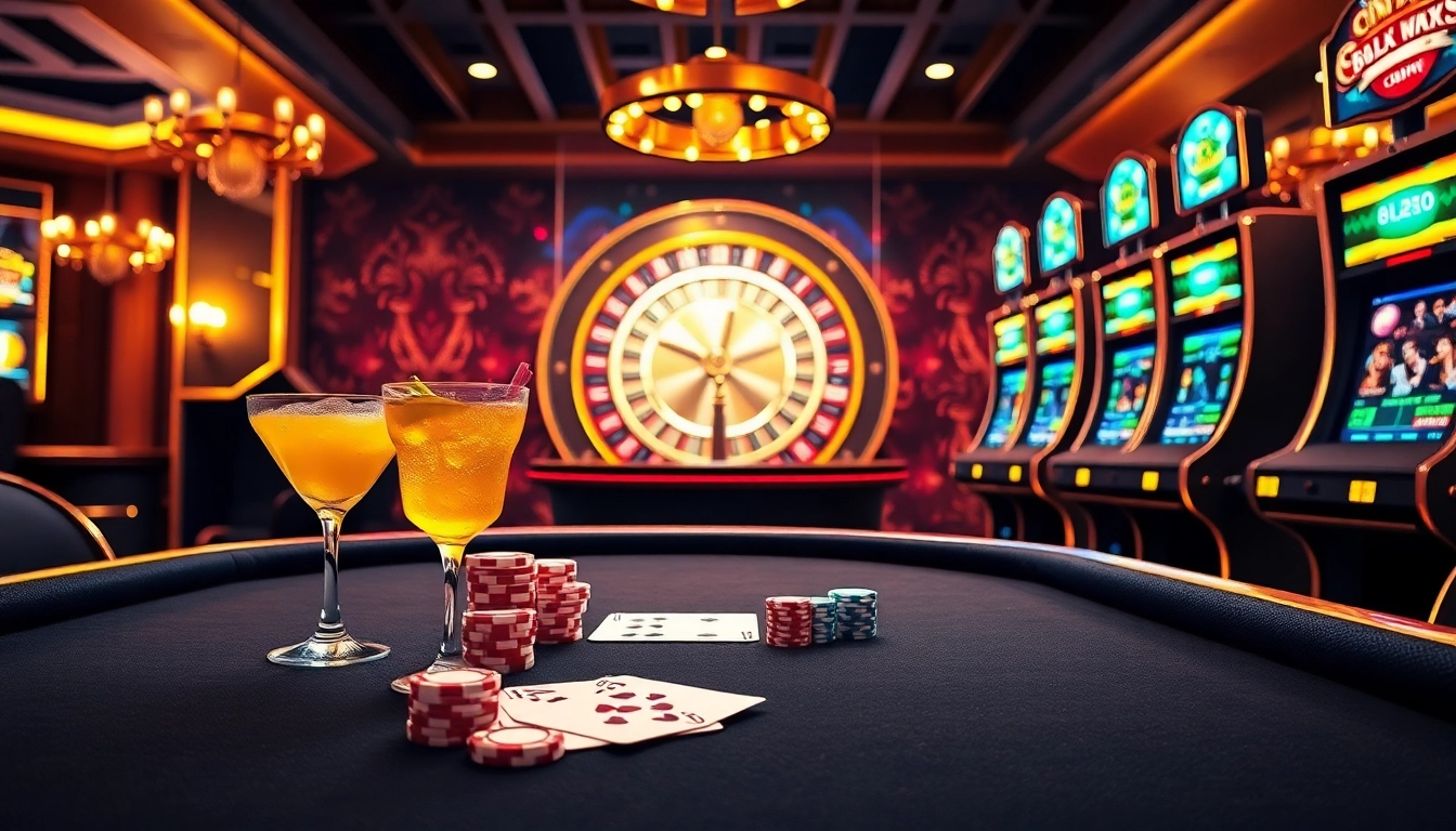 Engage with the excitement of gambling at https://rr88a.us.com/ with vibrant casino visuals showcasing poker and roulette.